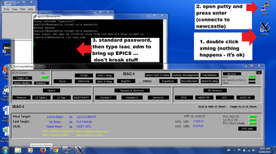 How to connect to EPICS using windows laptop How to connect to EPICS using windows laptop